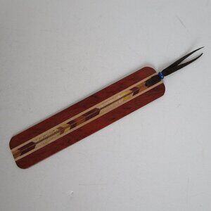 wooden bookmark